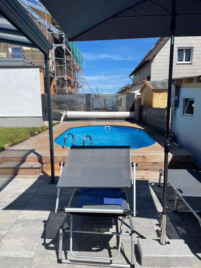 #2 Grosses Zimmer Mit Pool Und Garten Memmingen Eksteriør bilde